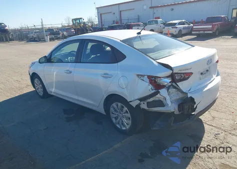 2018 Hyundai Accent Se from USA, damaged, VIN 3KPC24A33JE024681